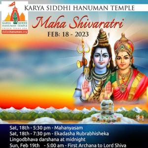 Maha Shivaratri celebrations