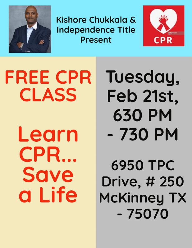 Free CPR Class