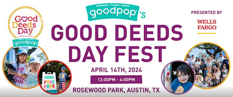 GoodPop's Good Deeds Day Fest