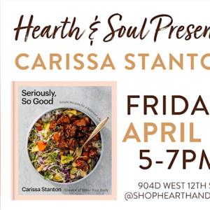Carissa Stanton Appearing Live at Hearth & Soul Studio!