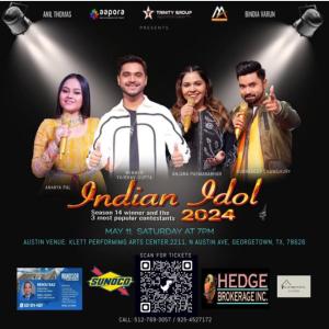 Indian Idol Tour 2024 - Austin, Texas