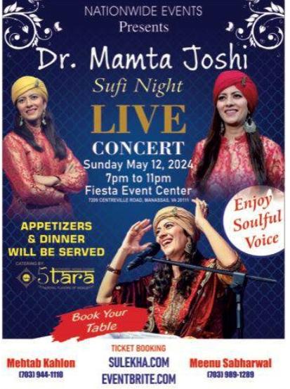 Mamta Joshi Sufi Night