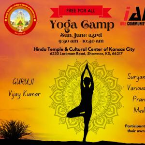 IAKC Yoga Camp – FREE for all