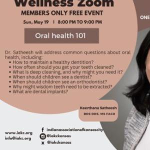 Wellness Zoom - Oral Health 101