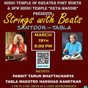 Strings With Beats: Santoor-Tabla Performance by P...