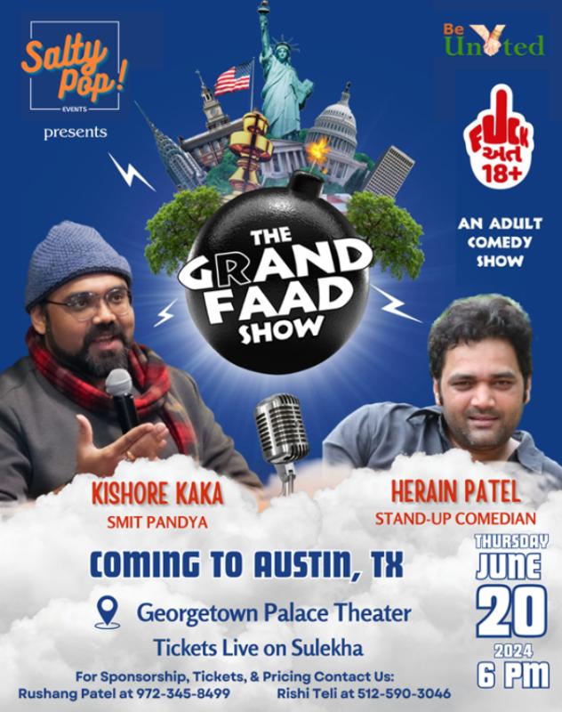 The Grand Faad Show by Kishore Kaka in Austin