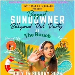 Sundowner Bollywood Pool Party