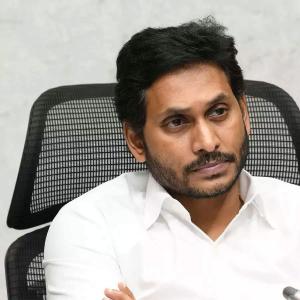 CBI's Wanted Man Spotted Beside YS Jagan