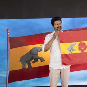 Thalapathy Vijay Launches Tamilaga Vettri Kazhagam Flag and Symbol