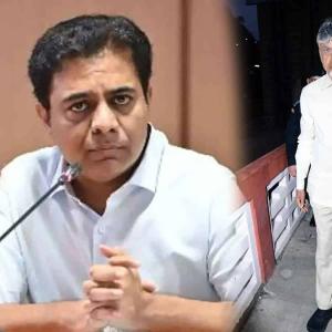 KTR Mocks Telangana’s Rescue Efforts Amid Vijayawada Flood Crisis: Revanth Reddy Responds