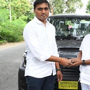 Rajampeta MP Mithun Reddy Addresses Punganur Violence After TDP Clash: Donates New Car to Redappa