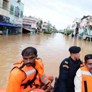 Heavy Rains Devastate Andhra Pradesh: Floods Cause Widespread Damage and Disruptions