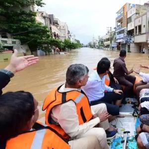 YCP's Controversy Over Amaravati: TDP Responds to Allegations Amid Flooding