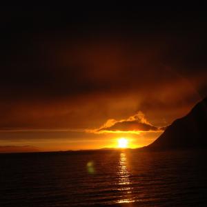 Midnight Sun- Norway,  Where the Sun Doesn’t Rise