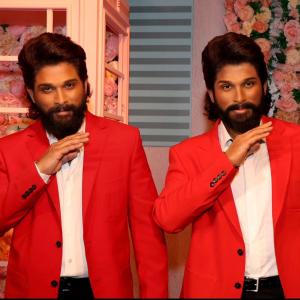 Allu Arjun is the first actor from South India to have wax statue at Madame Tussaud’s in Dubai.