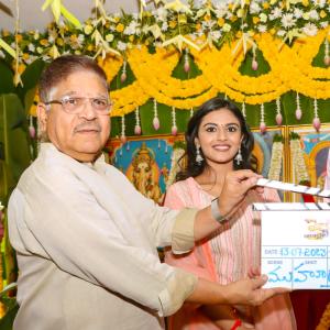 GA2 Pictures Production No.9 with Narne Nithin Launched Grandly with a Pooja Ceremony