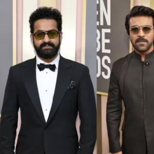 What Ram Charan and Jr NTR said about Golden Globes?