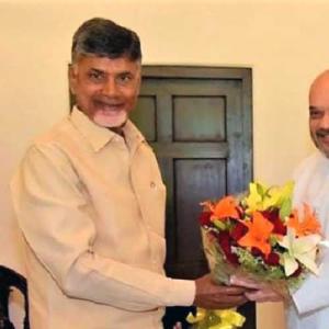 CBN wraps meeting with Amit Shah, will he get Modi's appointment?