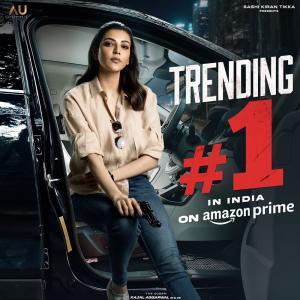 Kajal's 'Satyabhama' is trending at the top spot on Prime Video