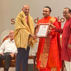 Lifetime Achievement Award To Business Leader Sri Atluri