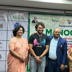 Actor Krishna Chaitanya becomes Brand Ambassador for Rotary Mental Health Initiative