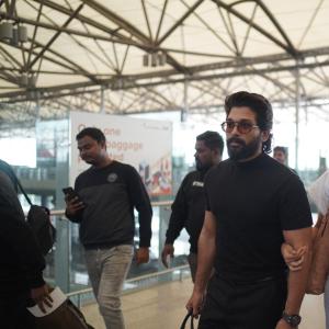 Allu Arjun flies to Delhi