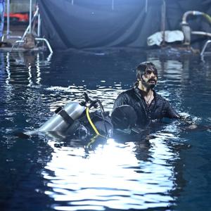 Prasanth Varma and Teja Sajja Shot An Underwater Sequence For Their Pan-India Movie HANU-MAN