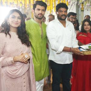 Amidst controversy Vijay D launches Parasuram's film