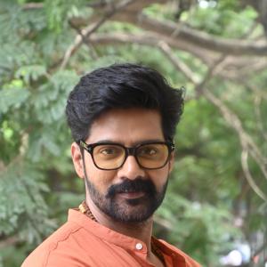 Naveen Chandra playing Amarender in Kajal Aggarwal's "Satyabhama"