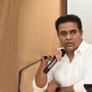 KTR reacts to CBN's health issue