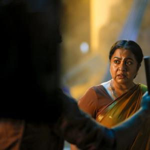 Radhika Sharathkumar as 'Jeevitha' in Rakshit Atluri's 'Operation Raavan'