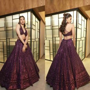 Pic Talk: Pooja Hegde sizzles in Sangeeth dress