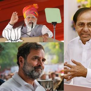 ABP-C Voter survey: Shocker for BRS in Telangana