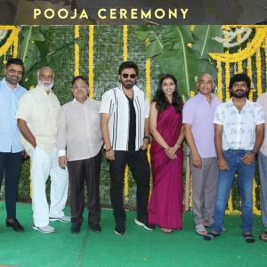 Victory Venkatesh, Anil Ravipudi Movie Launched in Grand Manner