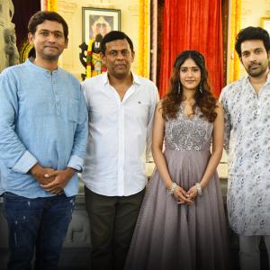 Vikranth and Chandini Chowdary's  Santhama Prapthi...