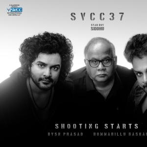 Siddhu Jonnalagadda, Bommarillu Bhaskar and BVSN Prasad's "SVCC37" shoot begins