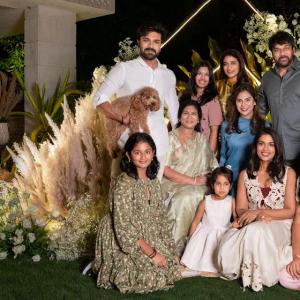 Ram Charan, Upasana throw lavish baby shower party