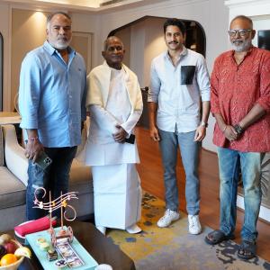 Custody Team meets Isaignani and Legendary Maestro Ilaiyaraaja