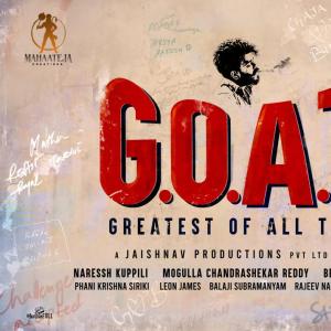 Sudigali Sudheer ‘s SS4 Titled As "G.O.A.T" - Greatest Of all those times