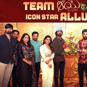 Aay Team Meets Allu Arjun