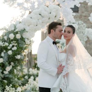 Amy Jackson and Ed Westwick Tie the Knot in a Fairytale Castle Wedding in Italy