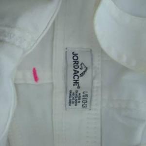 Boho White Jordache Overalls Size 10 12 - $3 (Plano)