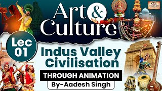 Complete Art and Culture  Lec 1 Indus Valley Civilisa