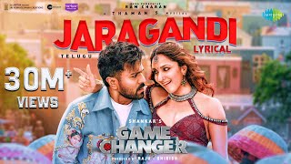 Jaragandi - Lyrical Video  Game Changer  Ram Charan 