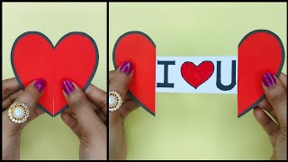 How to make an easy paper Heart with a Message using Or