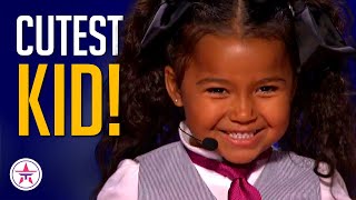 5-Year-Old Singer is the CUTEST Audition on America's G