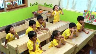 poorna classroom demonstration English