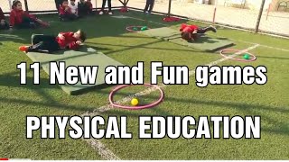 11 Fun physical education games  pe games  primary sc