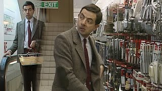 Mr Bean Goes Shopping...  Mr Bean Live Action  Funny 