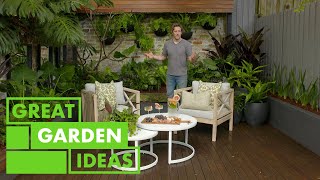 How to Makeover a Courtyard  GARDEN  Great Home Ideas